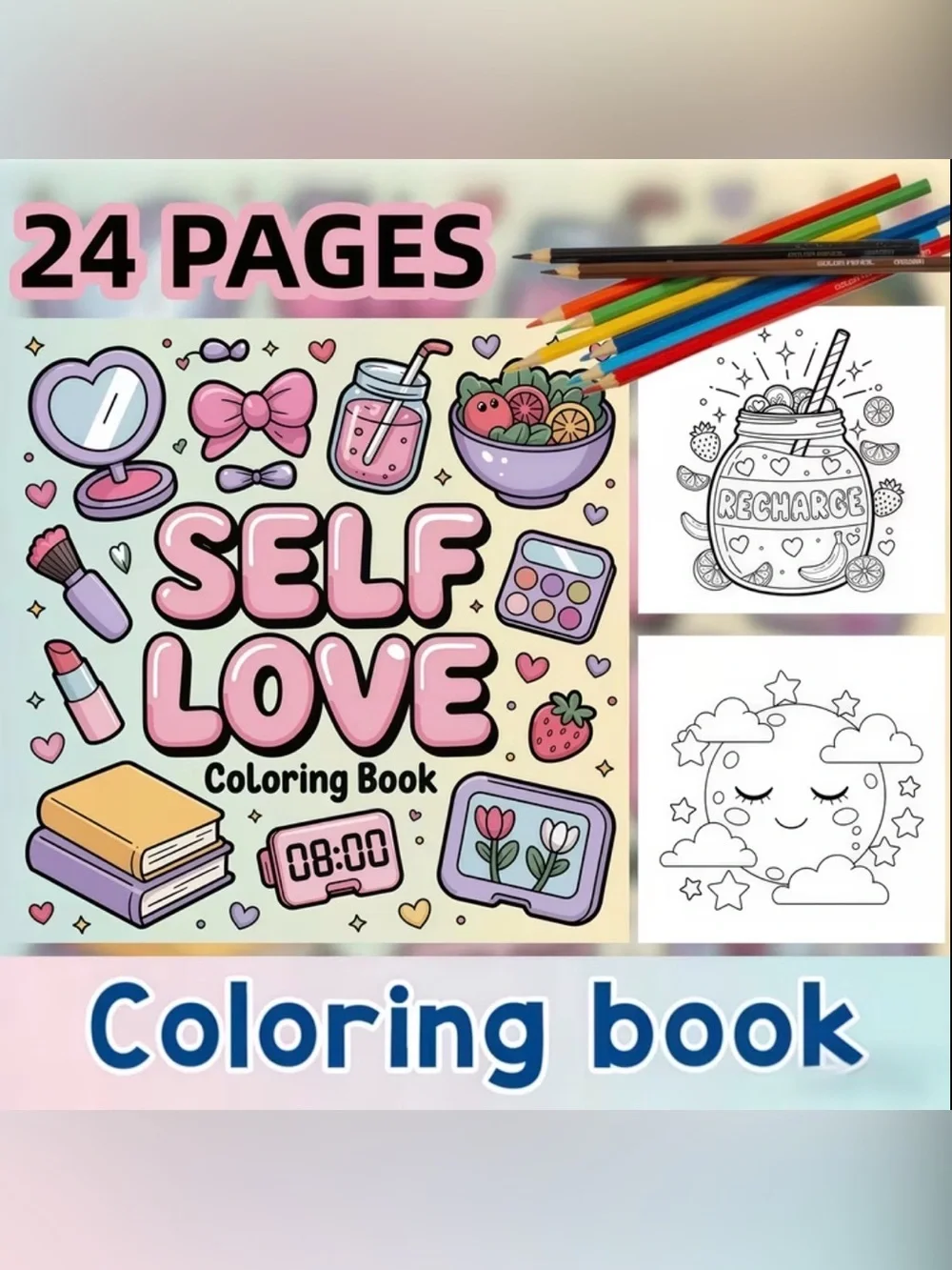 Self Love Coloring Book NIP